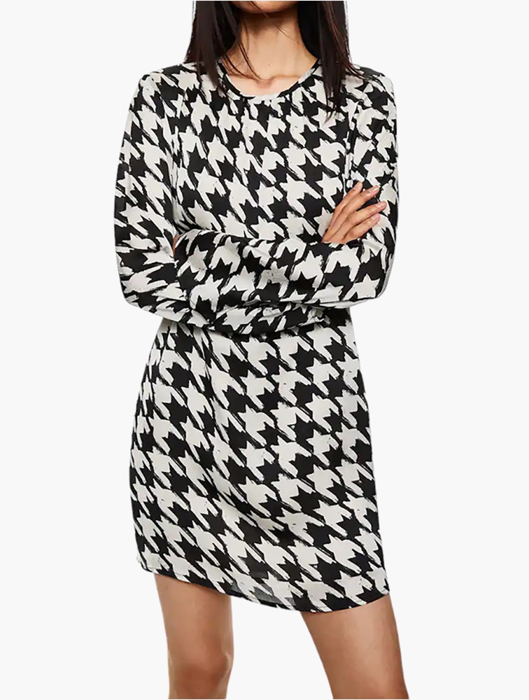 Topshop houndstooth dress online